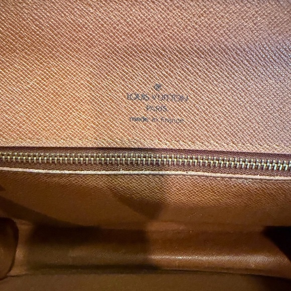 Louis Vuitton Brown Monogram Crossbody with Gold Accents - Picture 8 of 10